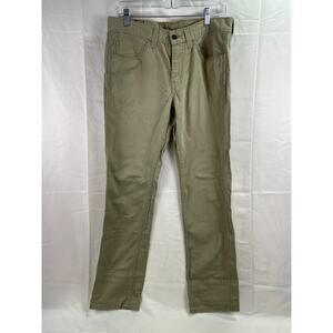 Levi Strauss 511 Men’s Beige Straight Legs Regular Slim Denim Jeans Size 32x32